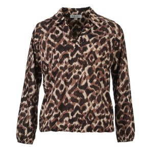 Enjoy Blouson 183276 cosy Bruin print